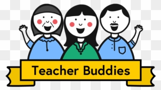 Be A Teacher Buddy - Buddy Teacher Clipart - Png Download