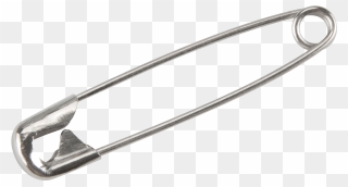 Silver Safety Pin Download Free Png - Safety Pin Png Clipart