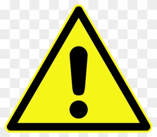 Msds Symbol Clipart Png Library Caution Symbols - Warning Sign Transparent Png