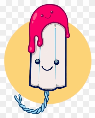 Happy Tampon Clipart