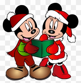 Cartoon Mickey Mouse Christmas Clipart