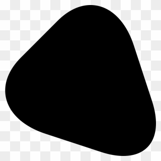 Guitar Pick Silhouette - Surfing Clipart