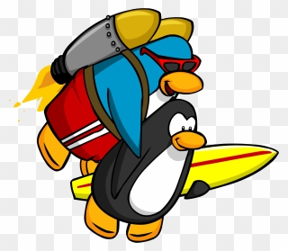 Catchin - Club Penguin Jetpack Clipart
