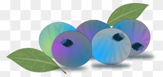 Transparent Blueberry Clipart Png - Blueberry Sticker