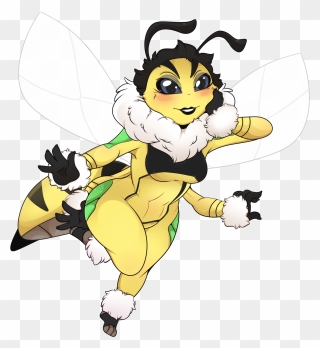 Chibi Clipart Bee - Cartoon - Png Download