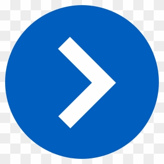 Icon Png Arrow Right Blue Clipart