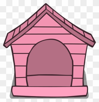 The Dog Is Next To The House Clipart Jpg Stock Pink - Pet House Clipart - Png Download