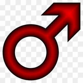 Male Symbol Vector Image - Png Gender Icon White Clipart