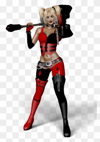 Cosplay Clipart , Png Download - Harley Quinn Daz 3d Transparent Png