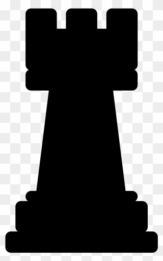 Chess Pieces Clip Art Rook - Png Download