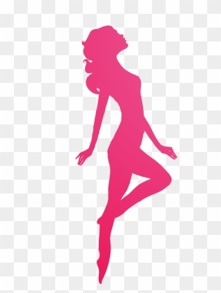 Silhouette Female Woman - Silhouette Of A Woman Transparent Clipart