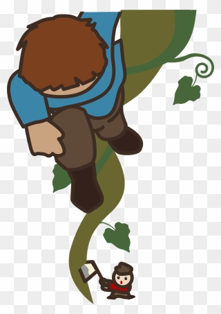 Jack And The Beanstalk Clipart - Cartoon - Png Download