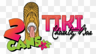 2 Cans Tiki Bar-01 - 2 Cans Tiki Bar Logo Clipart