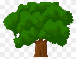 Cartoon Transparent Background Tree Clipart - Png Download