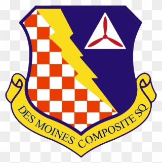 Des Moines Composite Squadron - Civil Air Patrol Squadron Patch Clipart