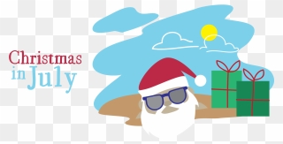 Christmas In July Clipart - Illustration - Png Download