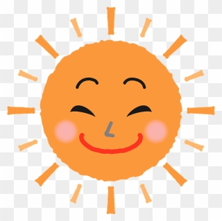 Sun Clipart - Climate Sunny - Png Download
