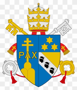 Coat Of Arms Pope Pius Xiii Clipart