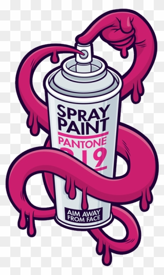 Spray Paint Logo Png Clipart