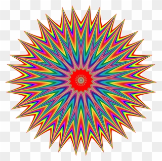 Transparent Color Burst Png - Doorprize Png Clipart