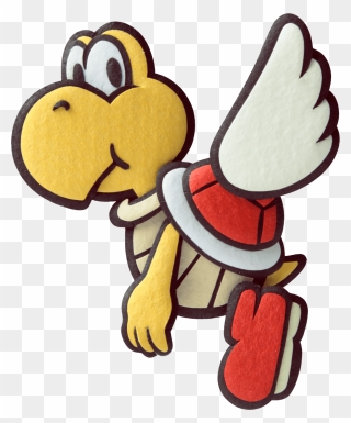 Paper Mario Koopa Paratroopa Clipart