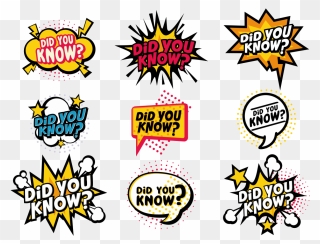 Did You Know Vector Png Clipart