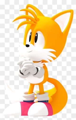 Cute Classic Tails Render By Matiprower - Tails The Fox Cute Clipart