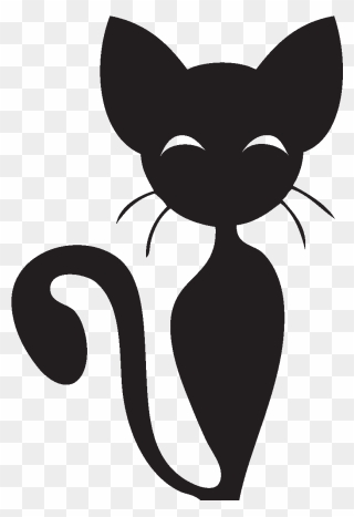 Transparent Cat Tail Clipart - Cat - Png Download
