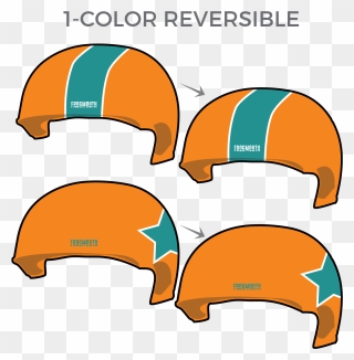 Roller Derby Helmet Covers Clipart