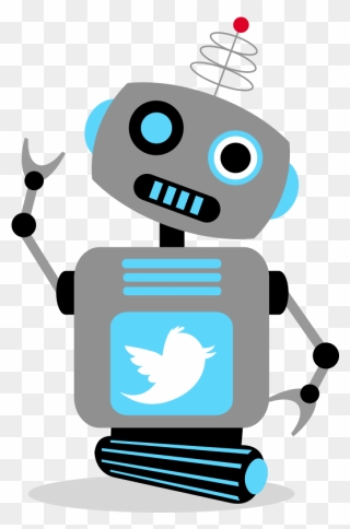 Twitter Bot Clipart