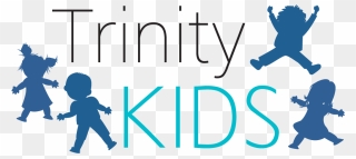 Trinity Kids Logo Icons Of Kids And Words Clipart