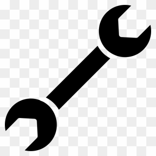 Double Sided Wrench Tool - Icon Wrench Transparent Background Clipart