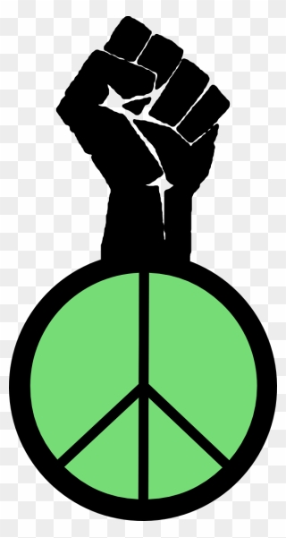 Peace Sign Clipart Svg - African American Art Symbolism - Png Download