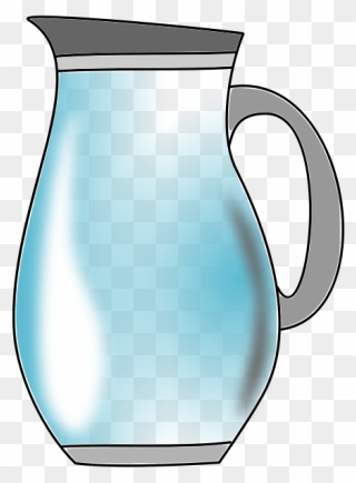Pitcher - Water Jar Clipart - Png Download