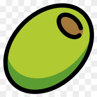 Olive Emoji Clipart - Olive Emoji - Png Download