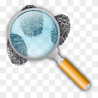 [copesville] Man Shot And Killed Outside Residence - Magnifying Glass With Fingerprints Clipart