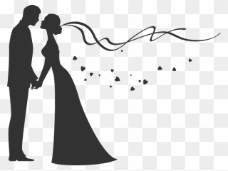 Wedding Png - Bride And Groom Drawing Clipart