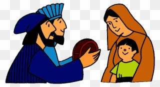 Wise Men Clipart Bible Story - Png Download