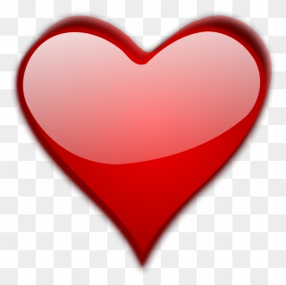 Transparent Big Red Heart Clipart
