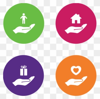 Community Give Back Icon , Png Download - Giving Back To The Community Symbol Clipart
