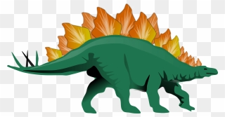 Stegosaurus Mois"s Rinc 03r Clipart - Dinosaur Silhouette - Png Download