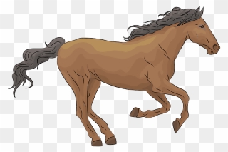 Mustang Clipart - Horse Silhouette - Png Download