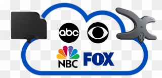 Abc Nbc Cbs Fox Logos Clipart