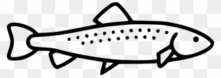Trout Svg, Download Trout Svg For Free 2019 - Icono Truchas Png Clipart