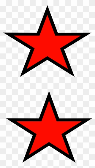 Red Stars Clip Art - Png Download