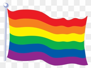 Download Rainbow Flag Transparent - Lgbt Flag Clipart Transparent - Png Download