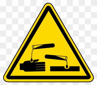Caution Clipart Carefully - Symbol Electrical Safety Signs - Png Download