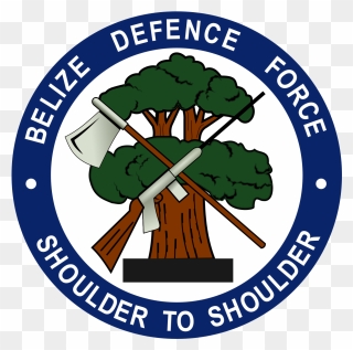 Guard Clipart Person British - Belize Defence Force Logo - Png Download