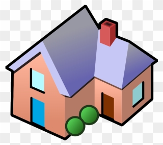 Small Svg House Icon - Wikipedia House Icon Clipart