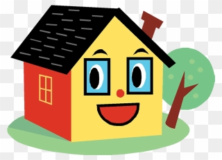 Carpentry Building House Clipart Vector Royalty Free - House Emoticon - Png Download